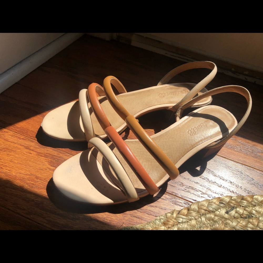 Madewell multi strap sandals